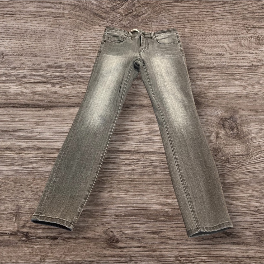 Pilcro Women’s Gray Stet Stretch Skinny Jeans Size 27